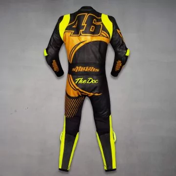 valentino rossi yamaha lederkombi 2025