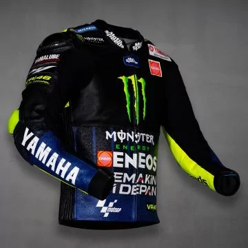 yamaha motogp racing jacket cowhide