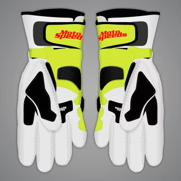 Valentino Rossi Gloves MotoGP 2024 palm view
