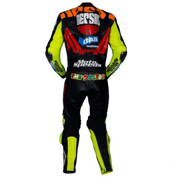 Pelle Moto Rossi Nera Motociclismo Repsol Honda