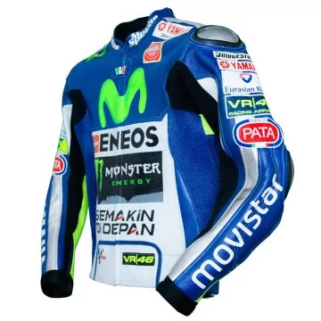 cowhide leather racing jacket men