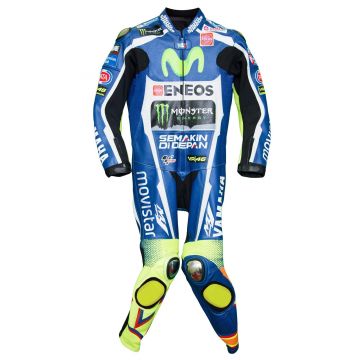 Rossi Leather Suit Yamaha Movistar Losail Circuit MotoGP 2016