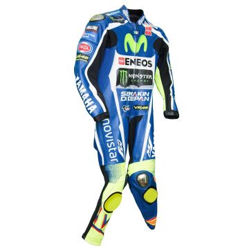 Rossi Lederanzug Yamaha Movistar Losail Circuit MotoGP 2016
