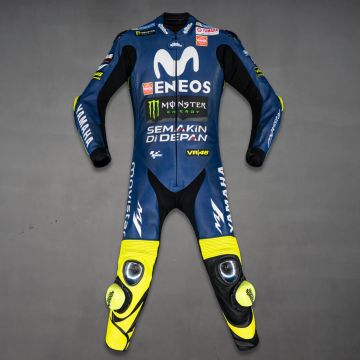 Macacão Valentino Rossi Movistar Yamaha Circuito de Losail MotoGP 2018