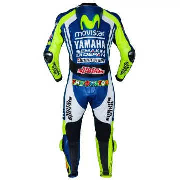 Valentino Rossi M1 Movistar Yamaha Motorcycle Suit MotoGP 2014