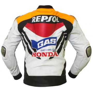 Lær Repsol-jakke