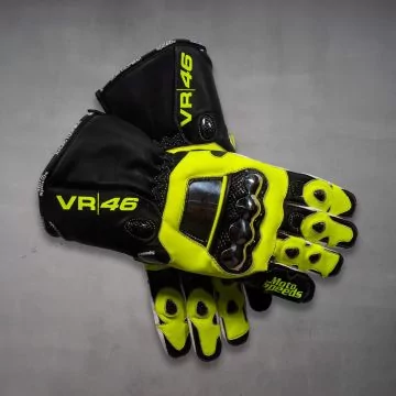 バレンティーノロッシ Valentino Rossi レザーグローブ VR46 VR46手袋を今すぐ購入！最高のMotoGP体験をお楽しみください！