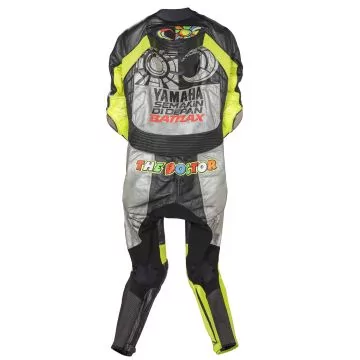 Traje de piel Rossi MotoGP Yamaha Prueba de Invierno 2013