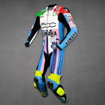 バレンチノロッシ ヤマハフィアット500 MotoGP 2007スーツ Valentino Rossi Yamaha MotoGP