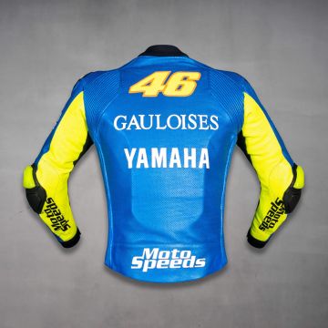 Valentino Rossi Yamaha MotoGP 2005 Leather Jacket back view
