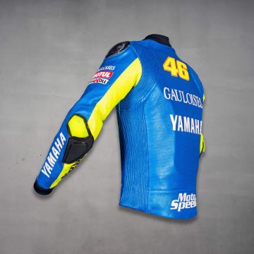 Valentino Rossi Yamaha MotoGP 2005 Leather Jacket left side view