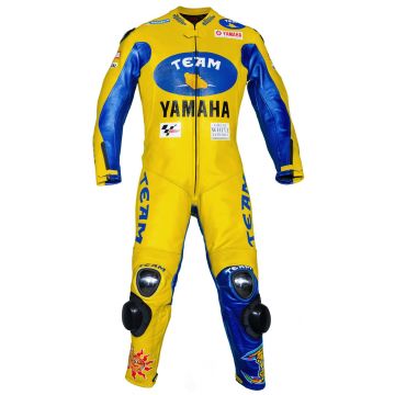 Valentino Rossi gult skinnsett Yamaha MotoGP 2006