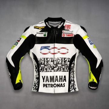 Chaqueta de Cuero Valentino Rossi Petronas Yamaha