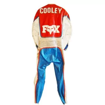 ウェスクーリーホンダAMAオートバイレザー Wes Cooley Honda