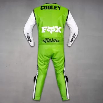 Wes Cooley Kawasaki Combinaisons en Cuir AMA 1983