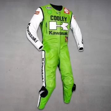 combinaison de course kawasaki ama 1983