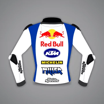 Jack Miller White Moto Jacket KTM British GP 2024