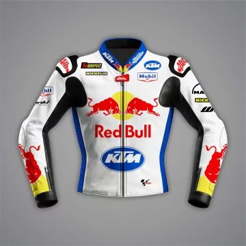 Jack Miller White Moto Jacket KTM British GP 2024