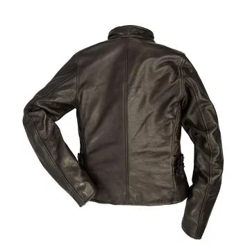 womens biker leather jacket black cowhide