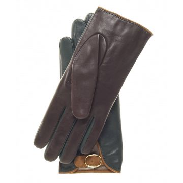Gants en cuir doublés en laine pour femmes