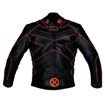 Herren Motorrad Lederjacke
