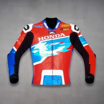 Xavi Vierge Honda Best Riding Suit Jacket SBK 2022 front view