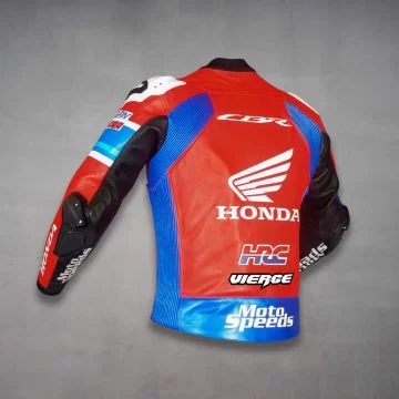 Xavi Vierge Honda Best Riding Suit Jacket SBK 2022 left side view