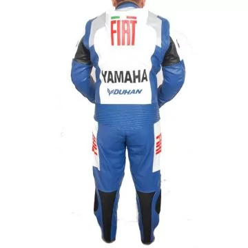 Yamaha FIAT Motorcycle Racing Leather Suit  Yamaha