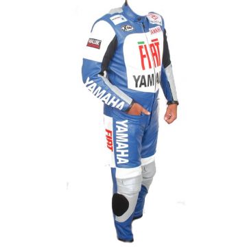 Motorradrennsport Yamaha Fiat Lederbekleidung