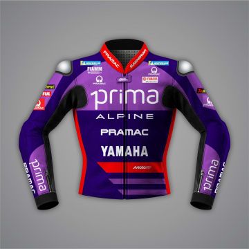 Yamaha Lederjacke Jack Miller MotoGP 2025
