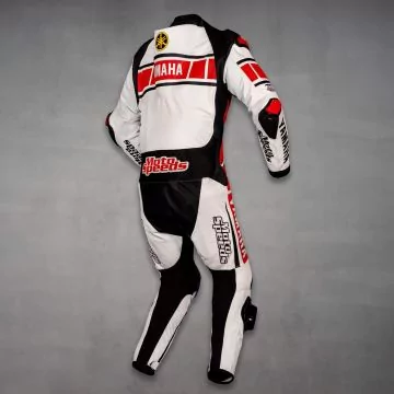 tuta in pelle di vacchetta yamaha replica 2021