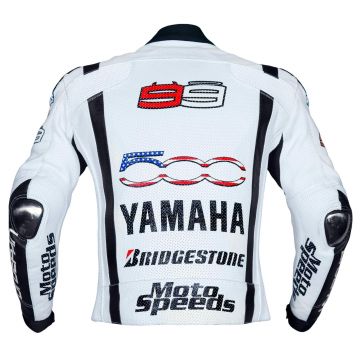 Chaqueta de cuero Yamaha 500 Petronas