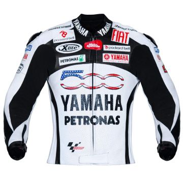 Chaqueta de cuero Yamaha 500 Petronas