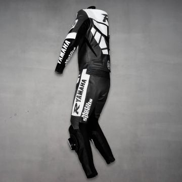 Yamaha R Leather Suit Gun Metal