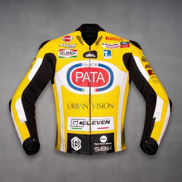 Giaccone da Biker Giallo Andrea Iannone Ducati SBK 2025