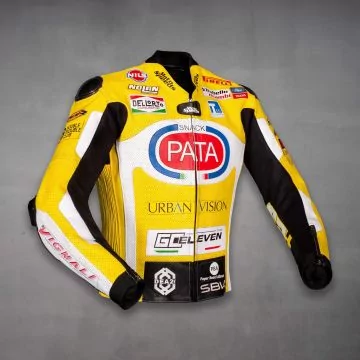 ducati wsbk racing jacket yellow