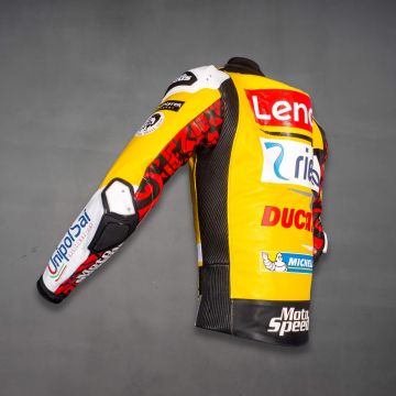 Francesco Bangaia Gelbe Motorradjacke GP Misano 2023