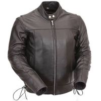 Lace Up Biker Jacket