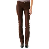 Ladies Brown Pants Front View