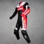 2 Piece Motorcycle Leathers Ducati left view