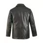 Mens Black Leather Blazer