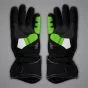 Alex Lowes Black and Green Motorcycle Gloves 2024 lower view