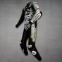 Black Riding Suit Kawasaki Alex Lowes Jerez Test 2022 left view