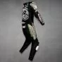 Black Riding Suit Kawasaki Alex Lowes Jerez Test 2022 right side view