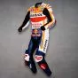 Repsol Honda Leather Suit Alex Marquez Motogp 2020 Left View