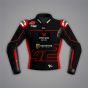 Alex Rins Black And Red Motorcycle Jacket LCR Honda WT 2022 front view