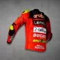 Ducati Red Leather Jacket Alvaro Bautista WSBK 2023 left view