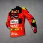Ducati Red Leather Jacket Alvaro Bautista WSBK 2023 right view