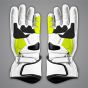 Alvaro Bautista White Motorcycle Gloves SBK 2024 lower view