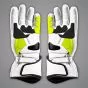 Alvaro Bautista White Motorcycle Gloves SBK 2024 lower view